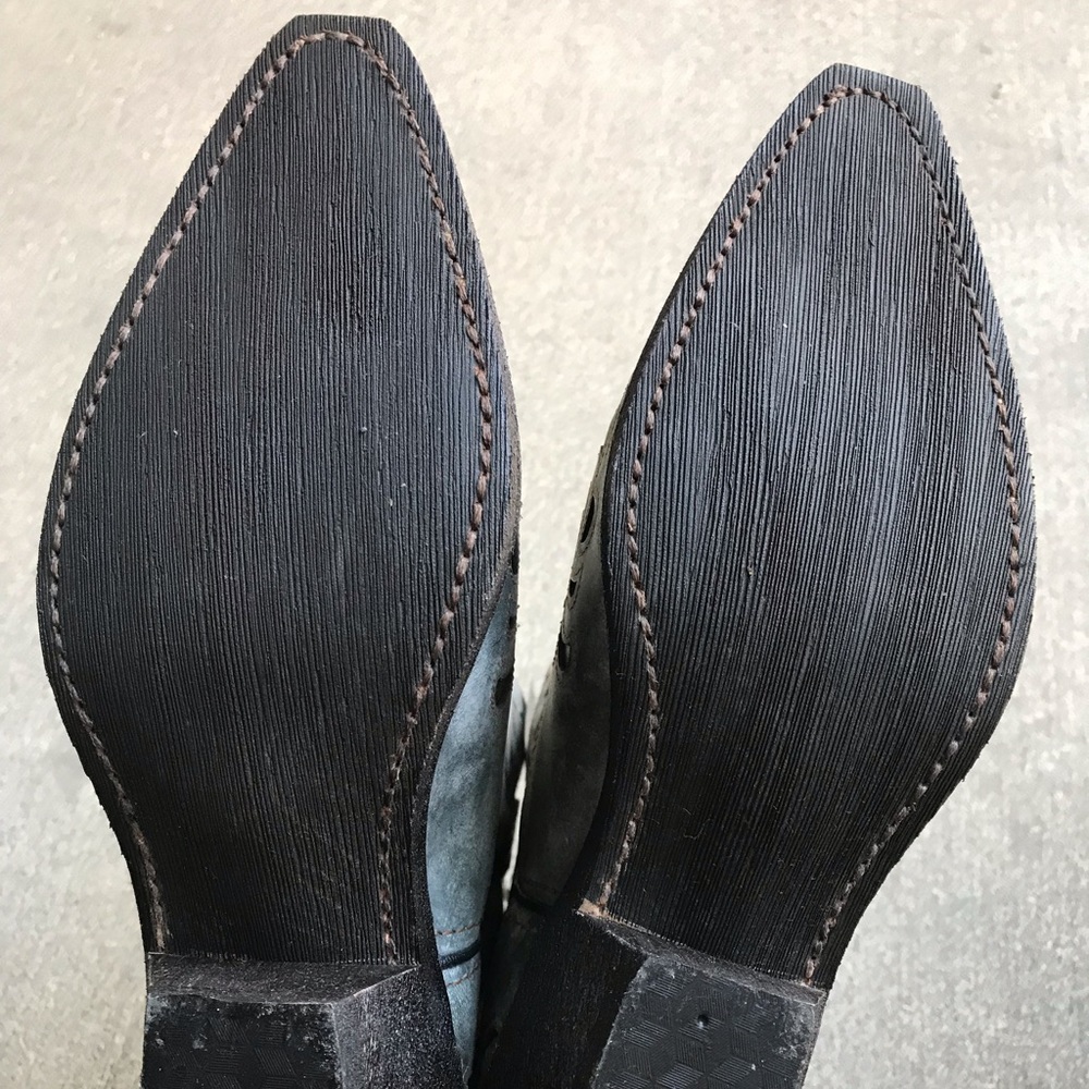 BRAND NEW size 9W, blue-grey women’s cowboy boots! - Picture 5 of 5